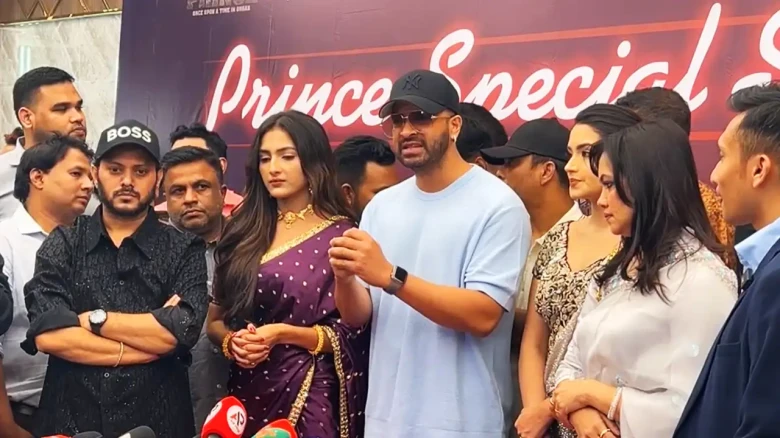 ‘প্রিন্স’ সিনেমার ত্রুটি নিয়ে মুখ খুললেন শাকিব খান: সময়ের অভাবকেই দিলেন দায়