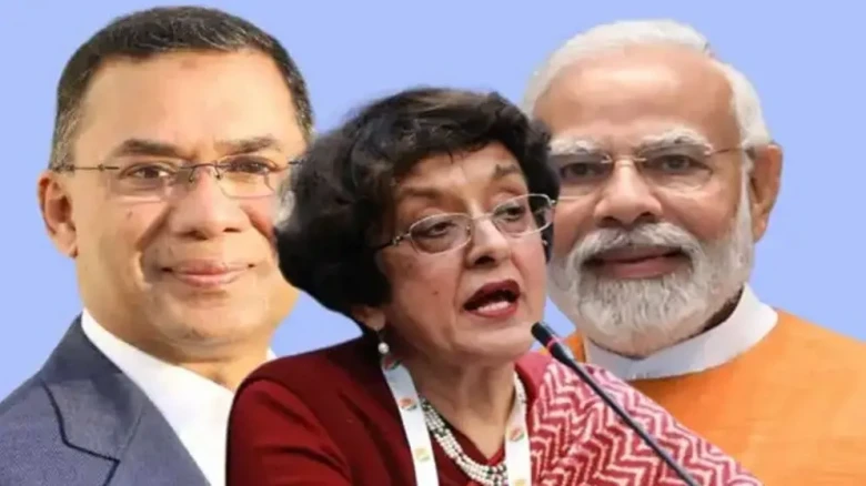 তারেক রহমানের ভারত সফর ও হাসিনা প্রত্যর্পণ ইস্যু রূঢ় ও অহংকারী: বীণা সিক্রি