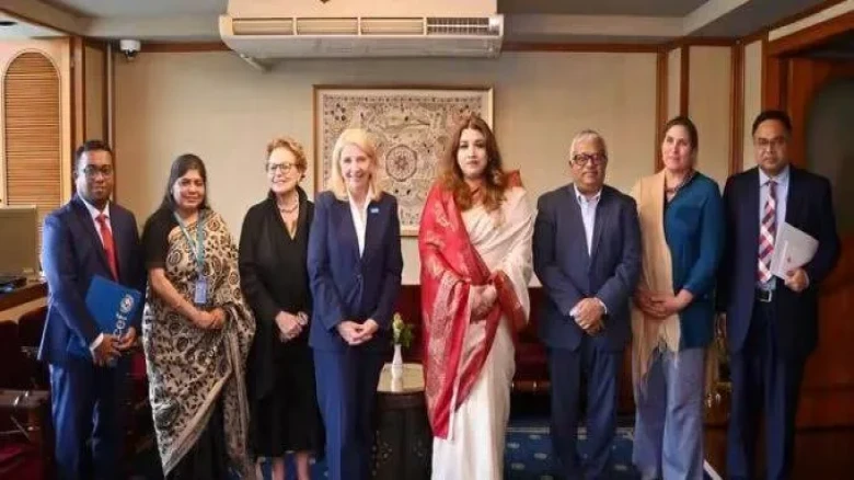ইউনিসেফ নির্বাহী পরিচালকের সঙ্গে পররাষ্ট্র প্রতিমন্ত্রীর বৈঠক